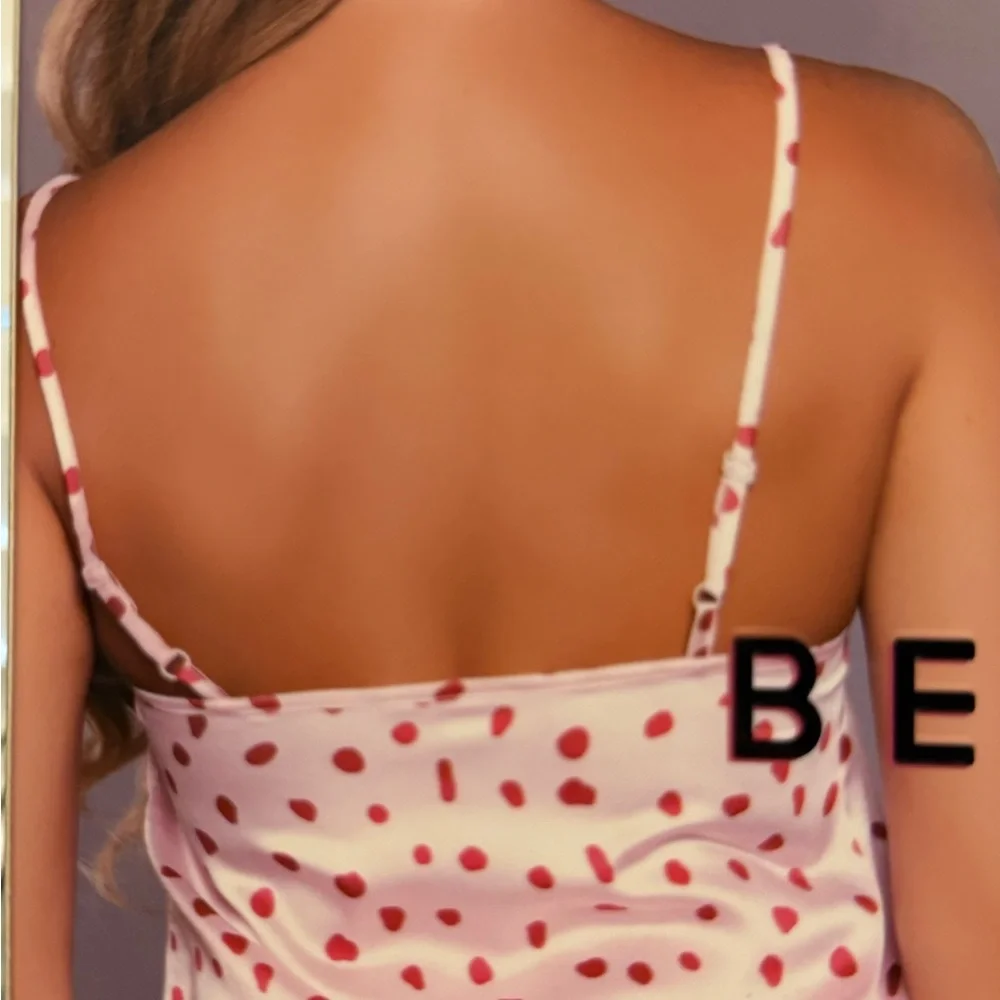 BeWicked Pink and Red Blossom PJ Set - Picture 2 of 12